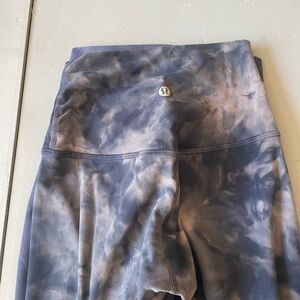 lululemon athletica Kids Tie-Dye Leggings - Blue